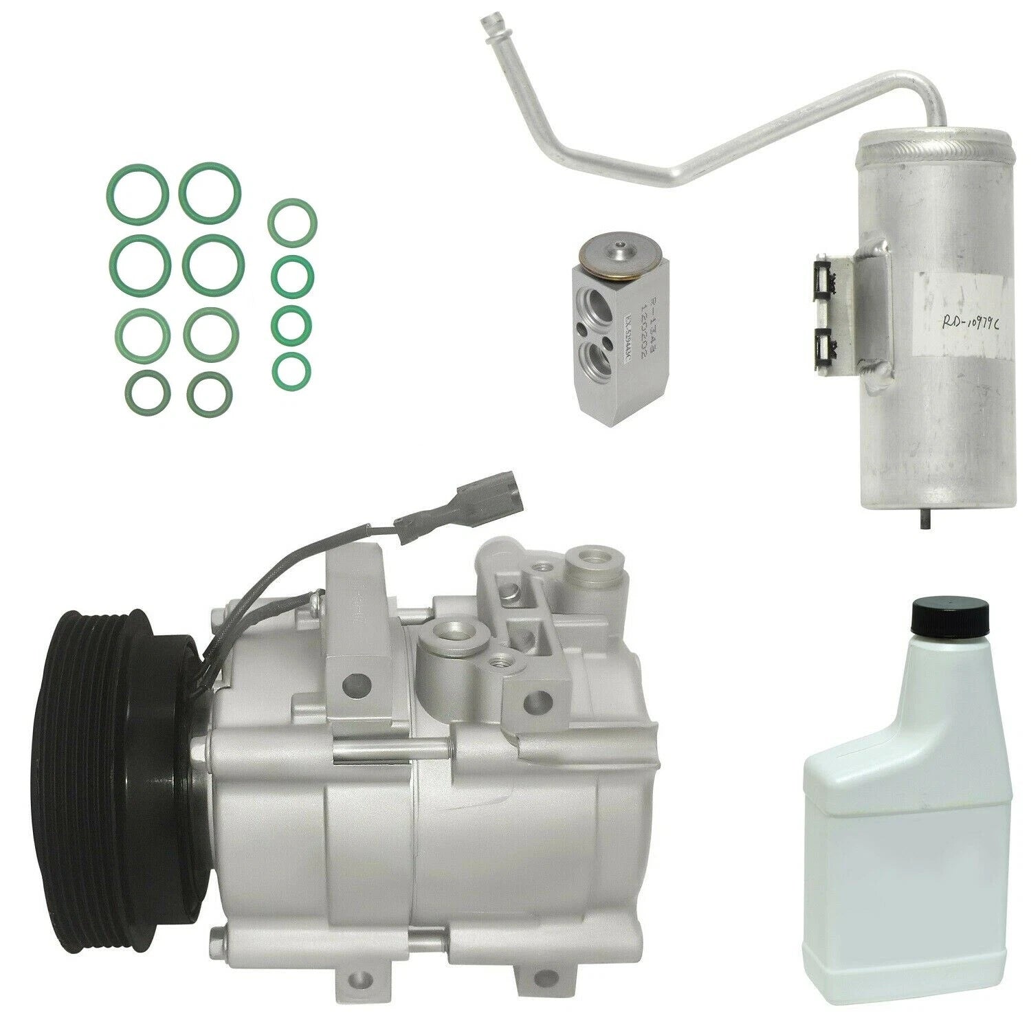 AC Compressor Kit for Nissan Navara D40 (2005–2015)