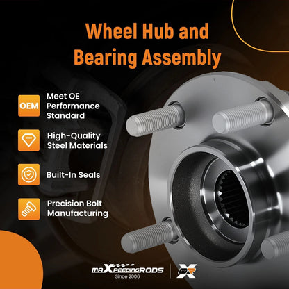 Dual Front Wheel Bearings for Nissan Altima 2.5L (2007–2013)