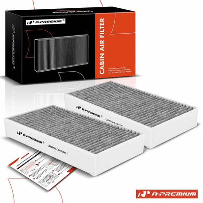 2X Activated Carbon Cabin Air Filter for Mercedes-Benz GL320 ML63 AMG (2007–2012)