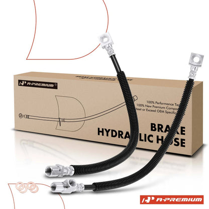 2X Rear Brake Hydraulic Hose for Chevrolet Express 3500 (2003–2013)