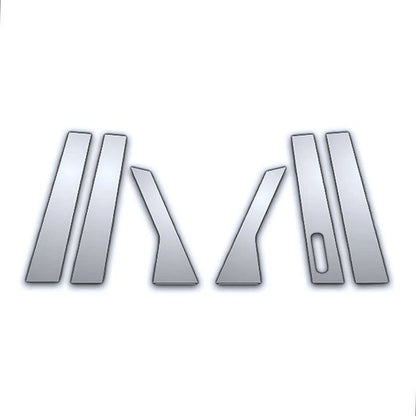 6Pc Chrome Pillar Post Covers With Cutout for Ford 500 (2005–2007)