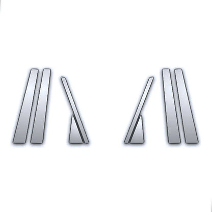 Chrome Pillar Covers 8 Piece Replacement for Hyundai Tucson (2016–2023)