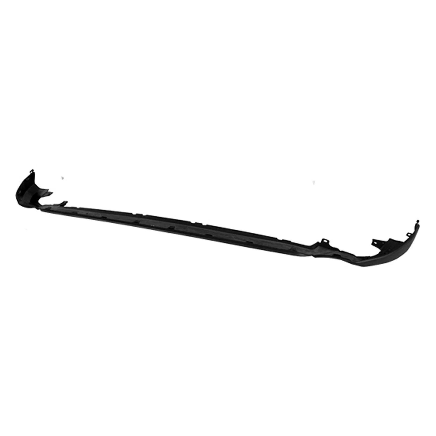 Replacement Black Textured Poly Front Lower Valance Panel w/o Skid Plate Type