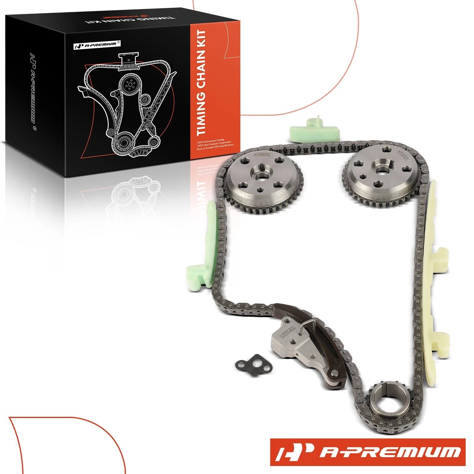 8x Timing Chain Kit for Chevrolet Cavalier Beretta Pontiac (1995–2005)