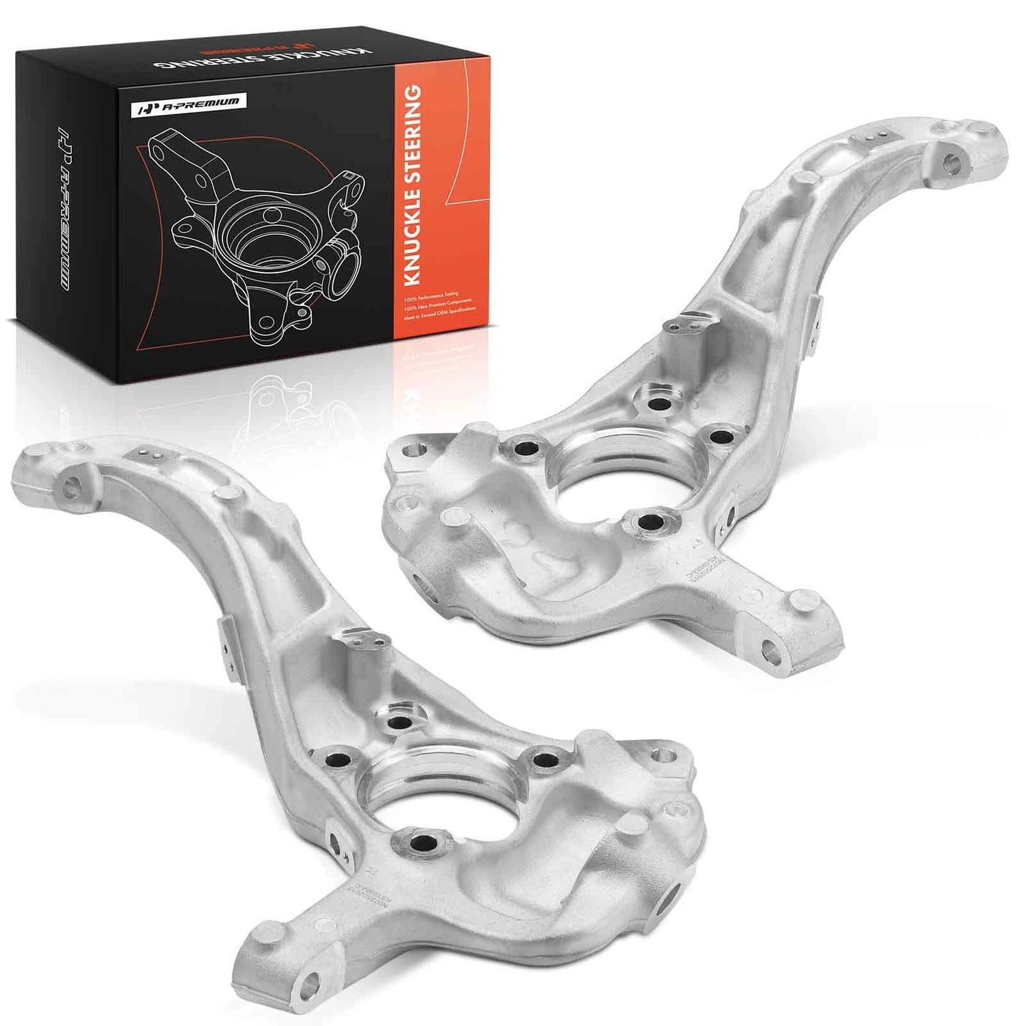 2X Front Steering Knuckle for Chevy Tahoe Colorado GMC Yukon