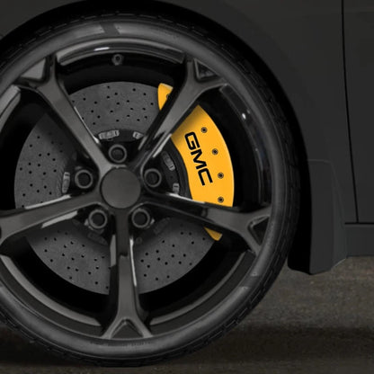 Yellow Caliper Covers Set of 4 for 2021-2022 GMC Canyon - w/GMC by MGP