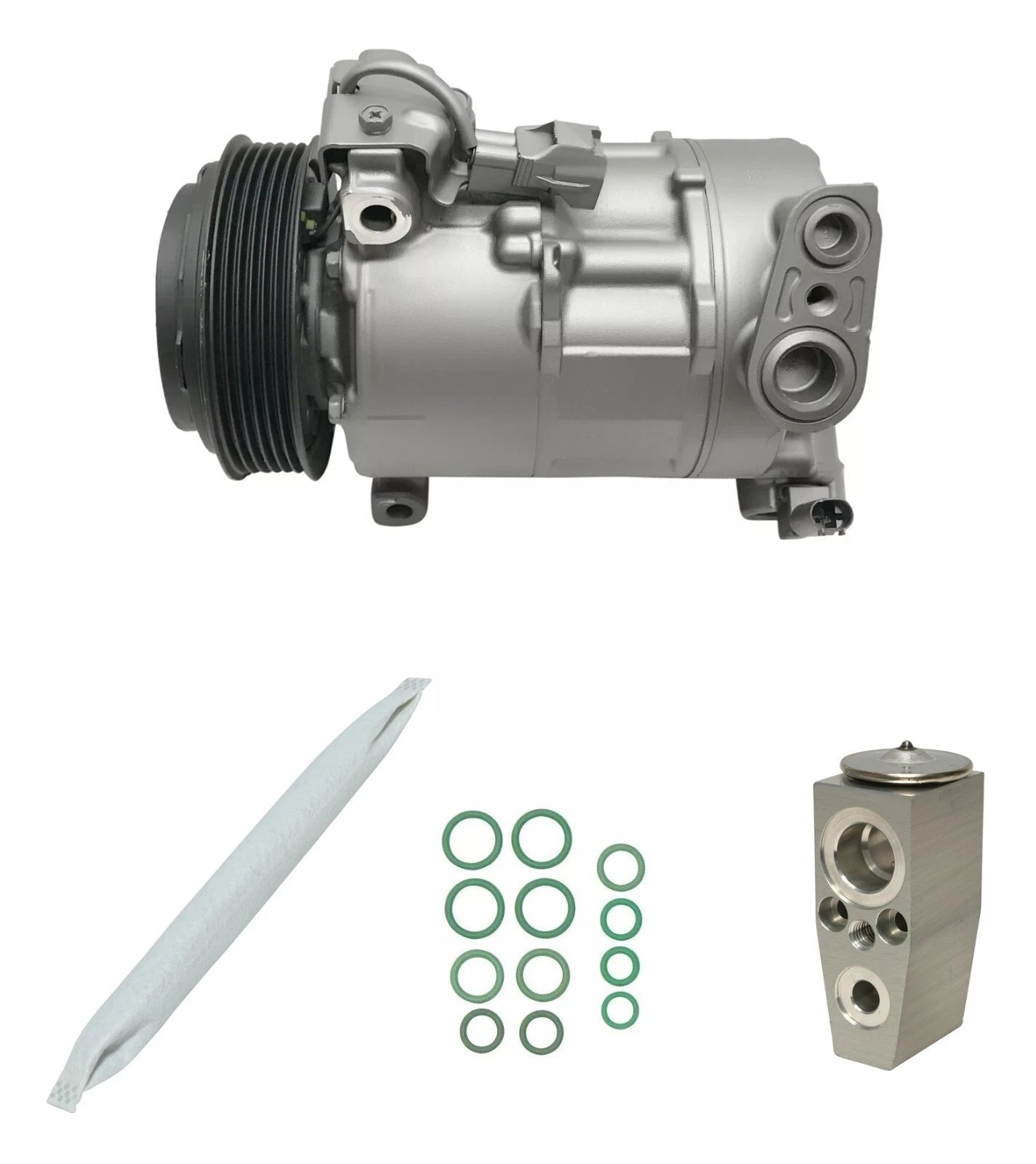 AC Compressor Kit Replacement for Jeep Renegade 2.4L (2015–2018)