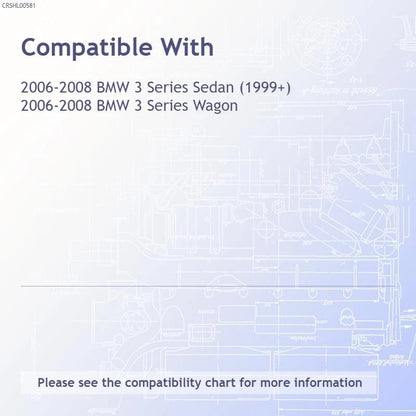 Composite Headlight Bracket Replacement for See Compatibility Chart