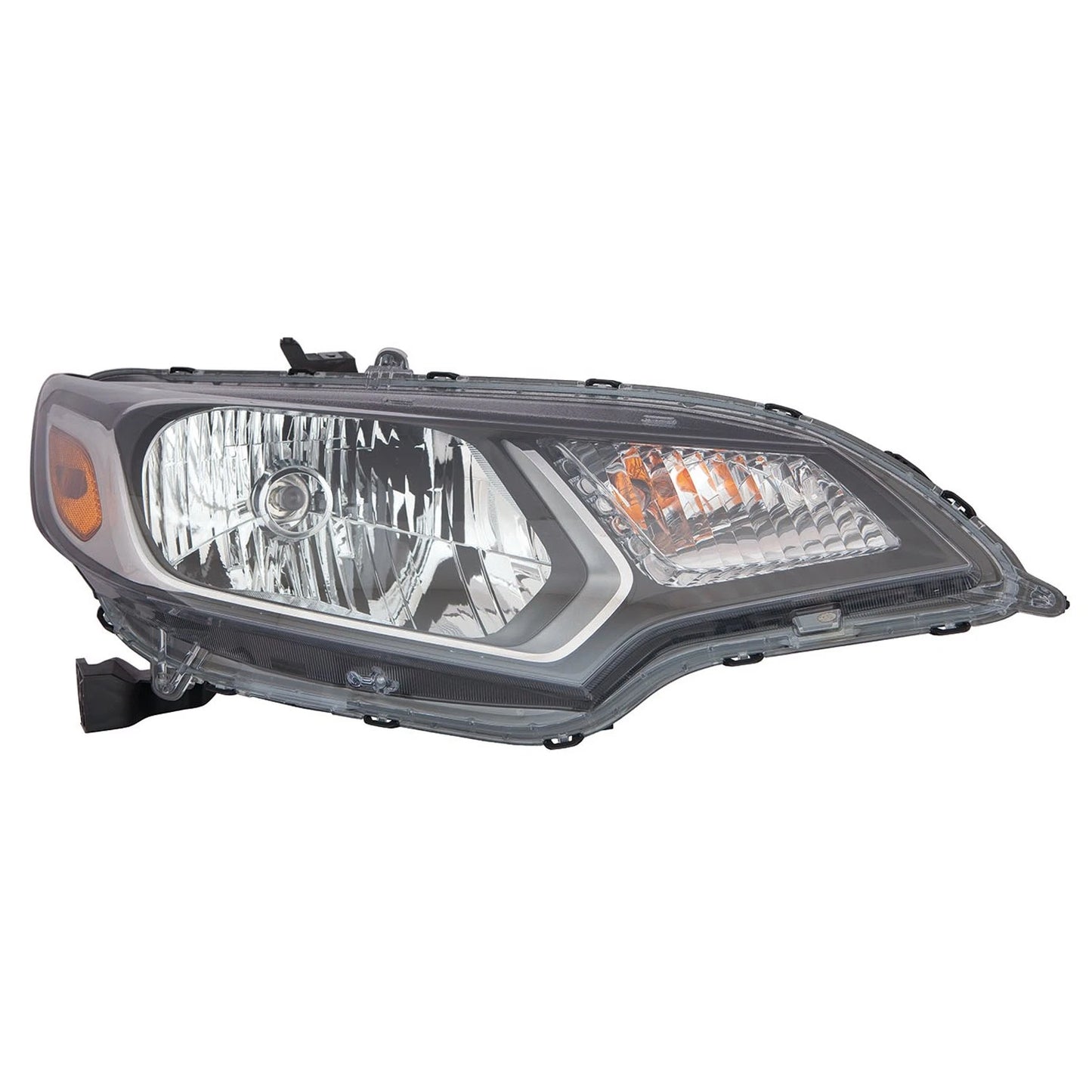 Replacement Driver Side Halogen Headlight Assembly For 2015-2017 Honda Fit