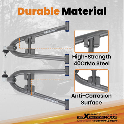 Front Upper & Lower A-Arms Left & Right for Yamaha YFZ450 (2004–2013)