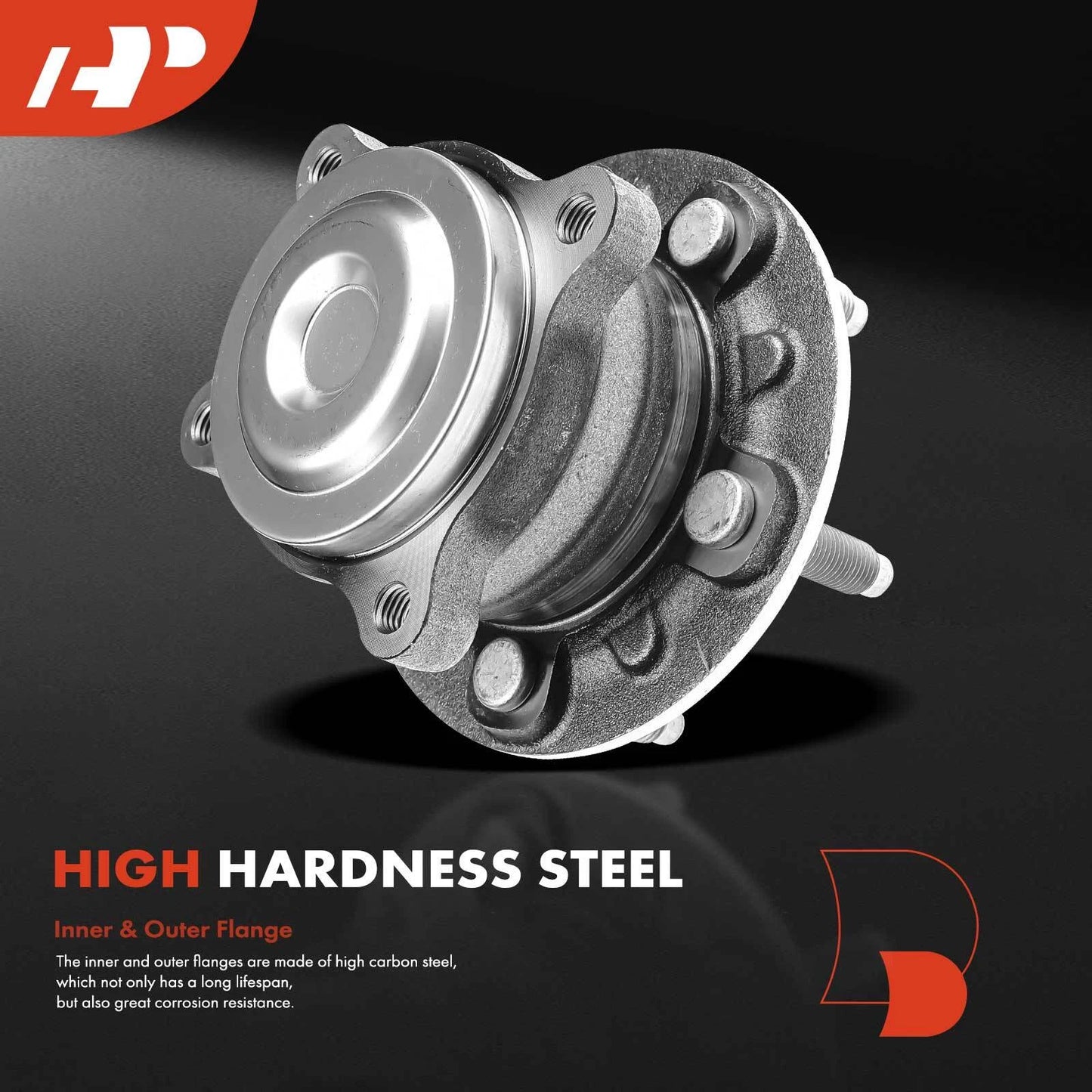 2X Rear Wheel Hub & Bearing Assembly for Chevrolet Cruze (2013–2015)