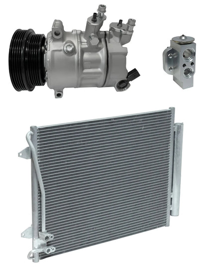 AC Compressor Kit With Condenser for Volkswagen Passat 2.5L (2013–2013)