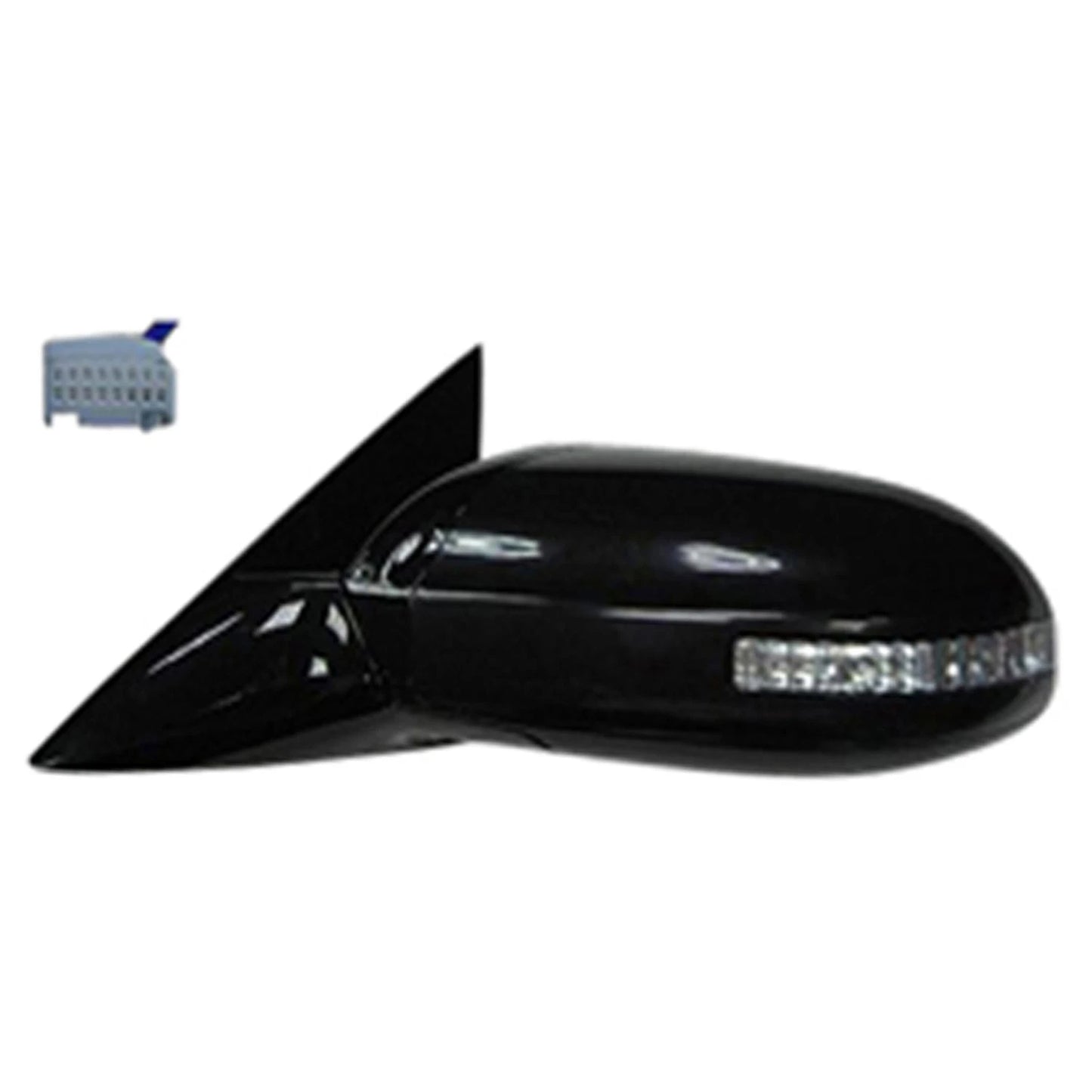 Driver Side Power Door Mirror with Memory and Turn Signal for 2008–2012