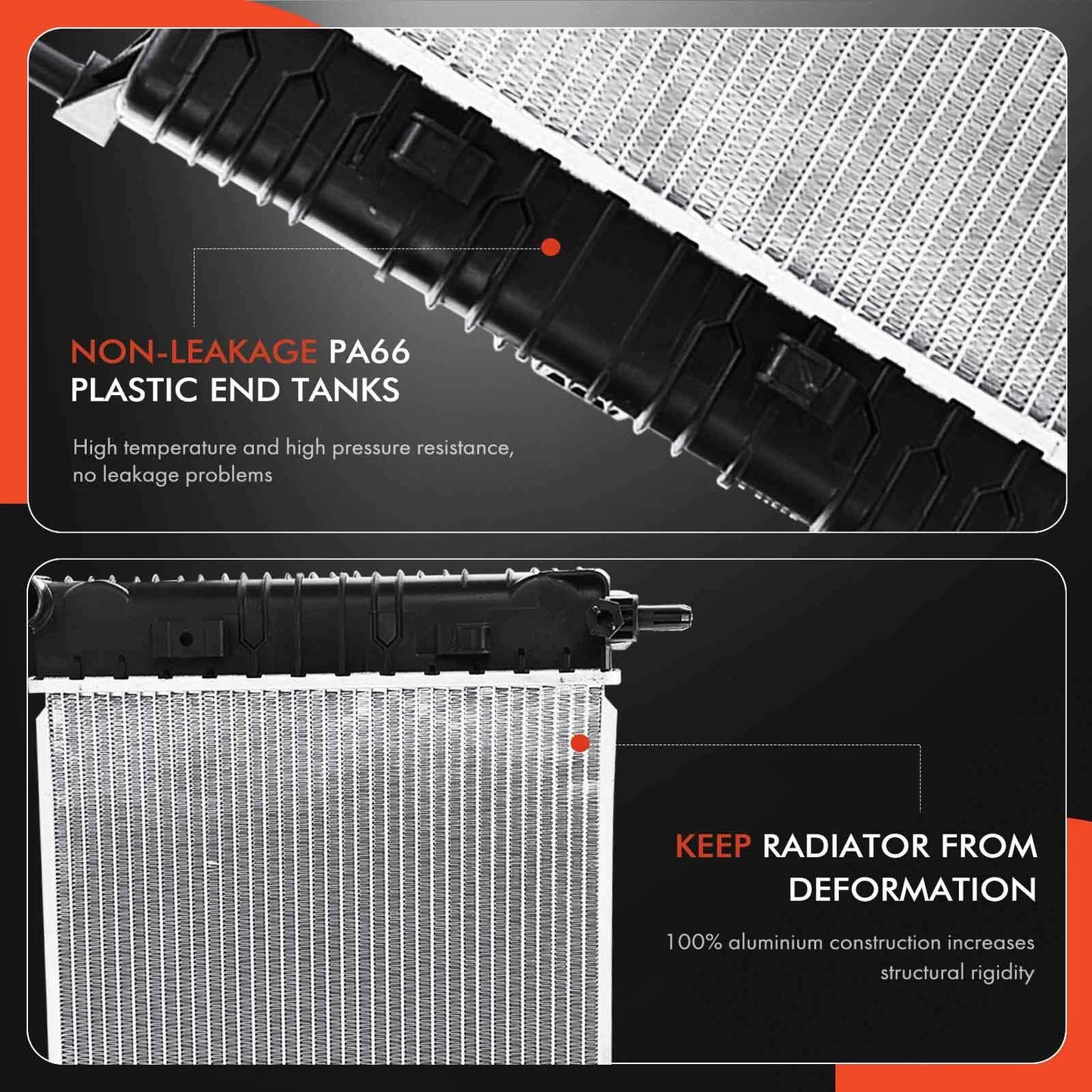 Aluminum Radiator for Chevrolet Impala (2012–2016)
