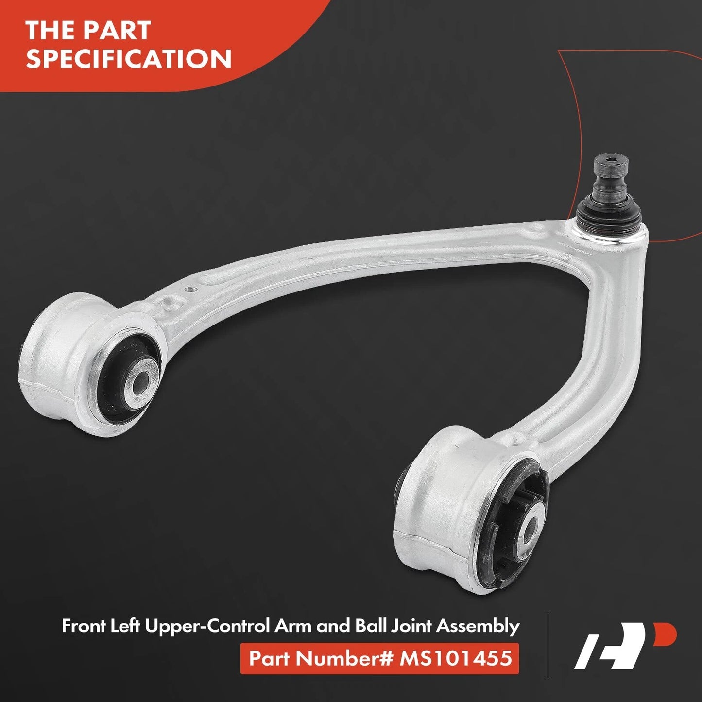 2X Front Upper Control Arm with Ball Joint for Benz W222 S-Class (2014–2020)