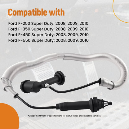 Clutch Master and Slave Cylinder for Ford F-250 F-350 Super Duty (2008–2010)