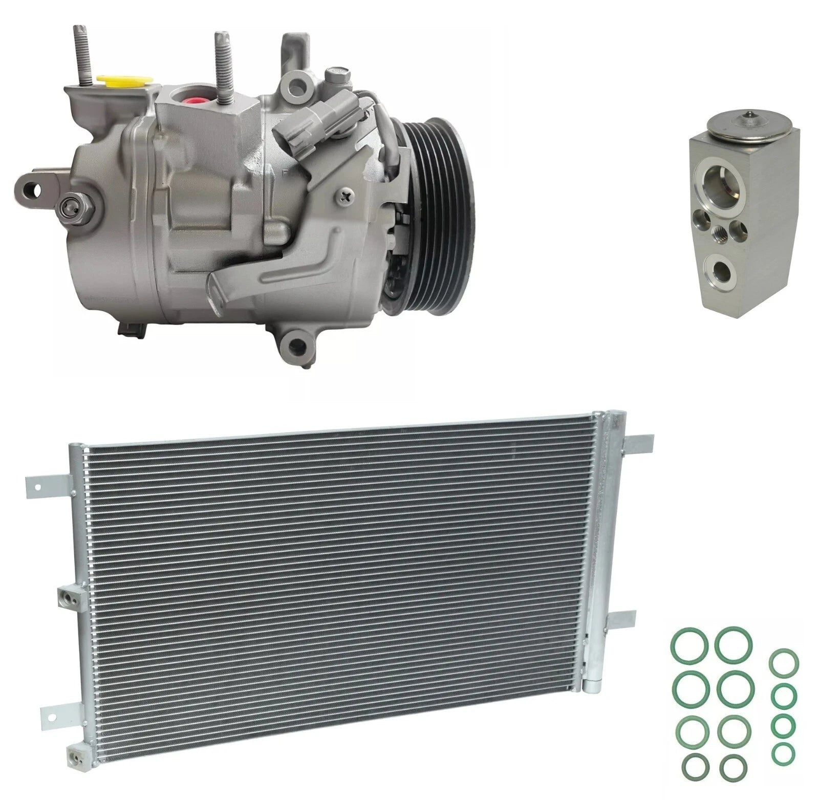A/C Compressor Kit with Condenser for Ford F-150 3.0L V6 (2018–2018)
