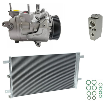 A/C Compressor Kit with Condenser for Ford F-150 3.0L V6 (2018–2018)