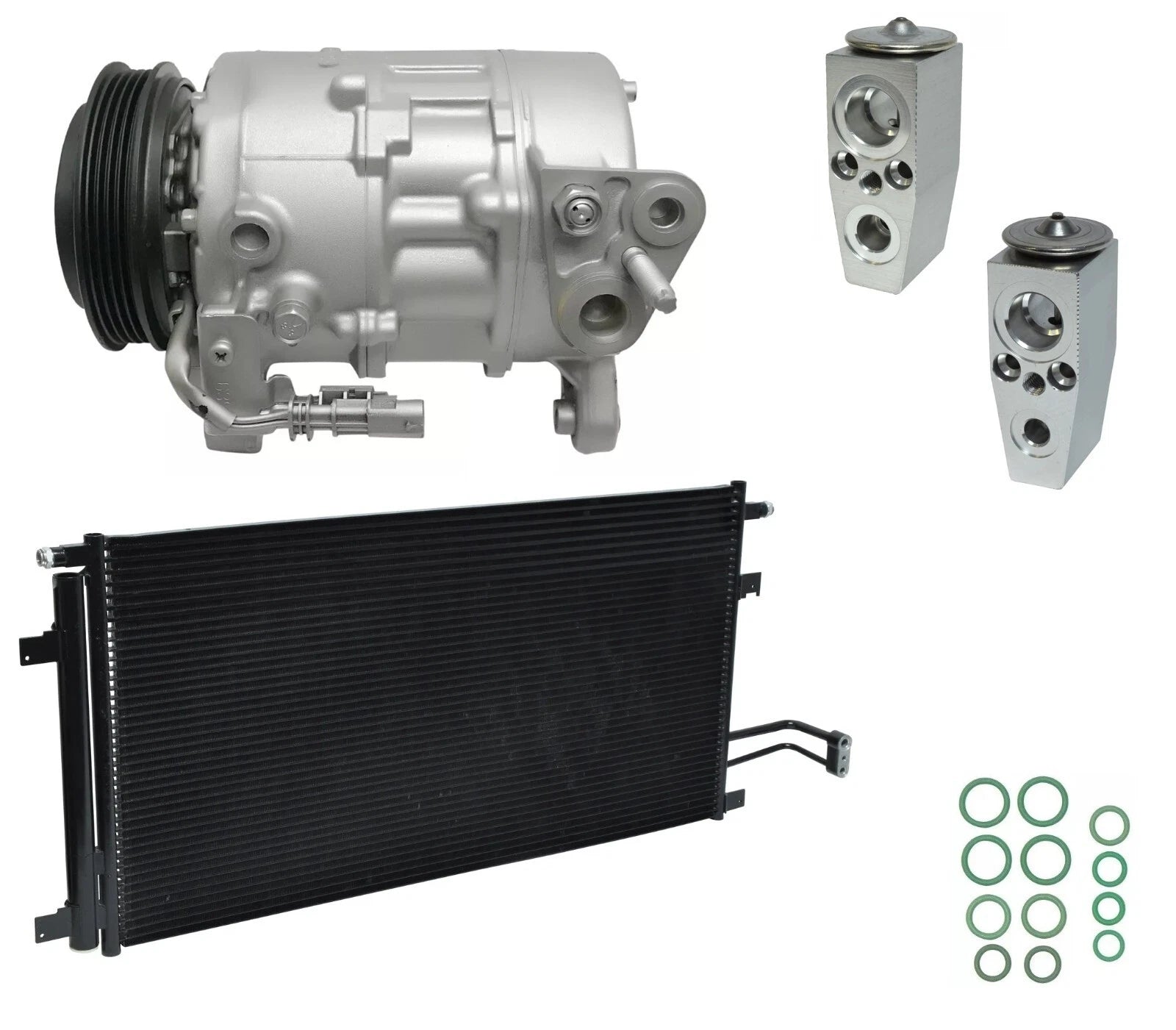 AC Compressor Kit With Condenser for Chevrolet Suburban 5.3L (2018–2018)