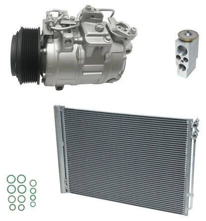 AC Compressor Kit with Condenser for BMW 740i 3.0L (2013–2016)