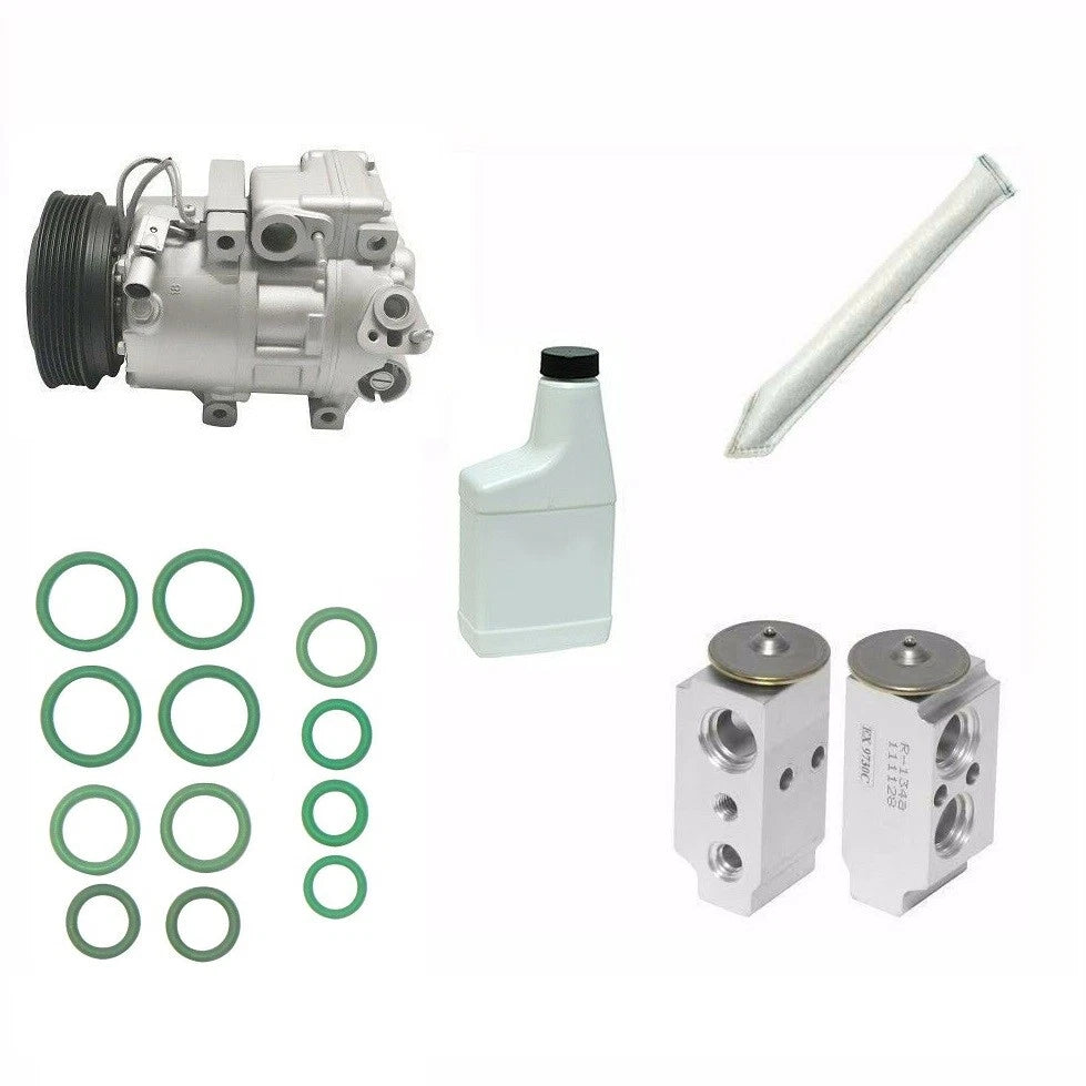 A/C Compressor Kit Replacement for Kia Sorento (2011–2012) Without Rear AC