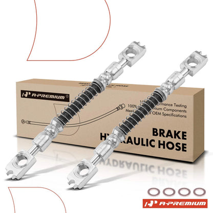 2X Front Brake Hydraulic Hose for Mercedes-Benz S63 AMG (2008–2013)