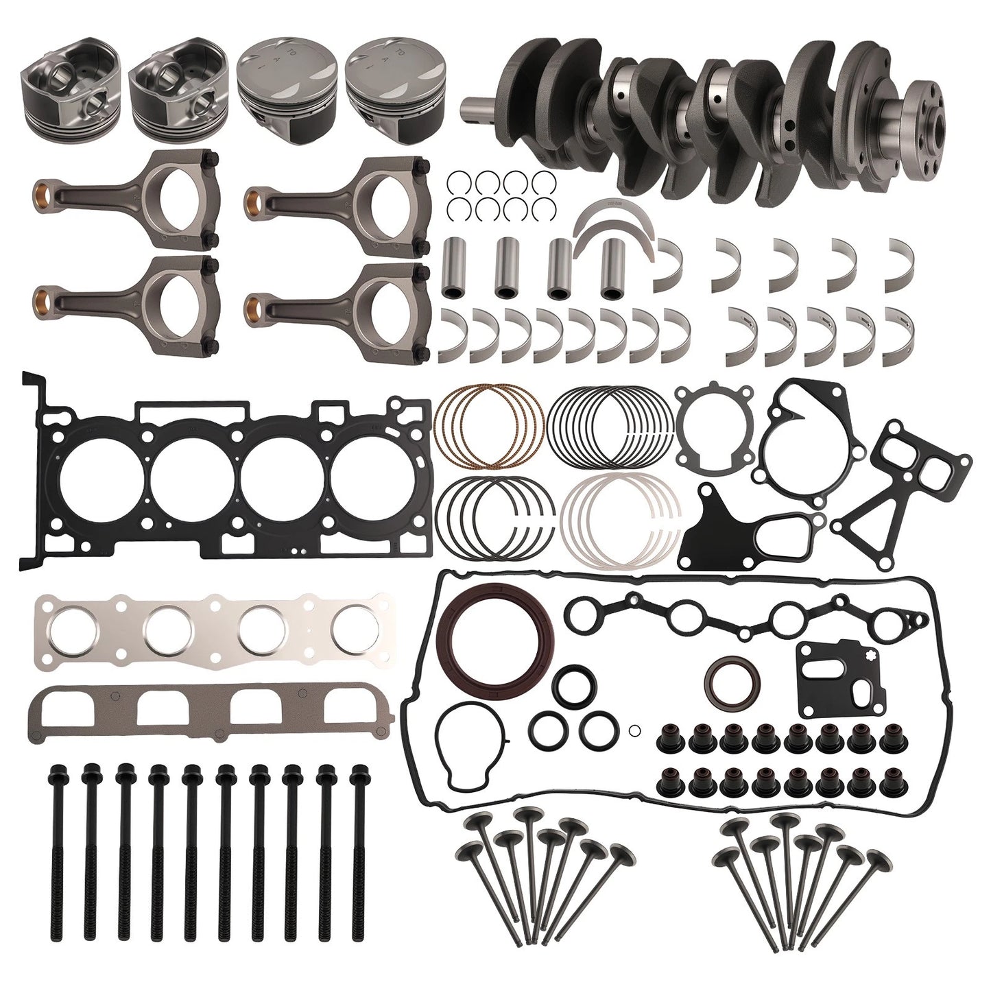 Engine Rebuild Kit for Hyundai Elantra Tucson Kia Forte (2013–2020)