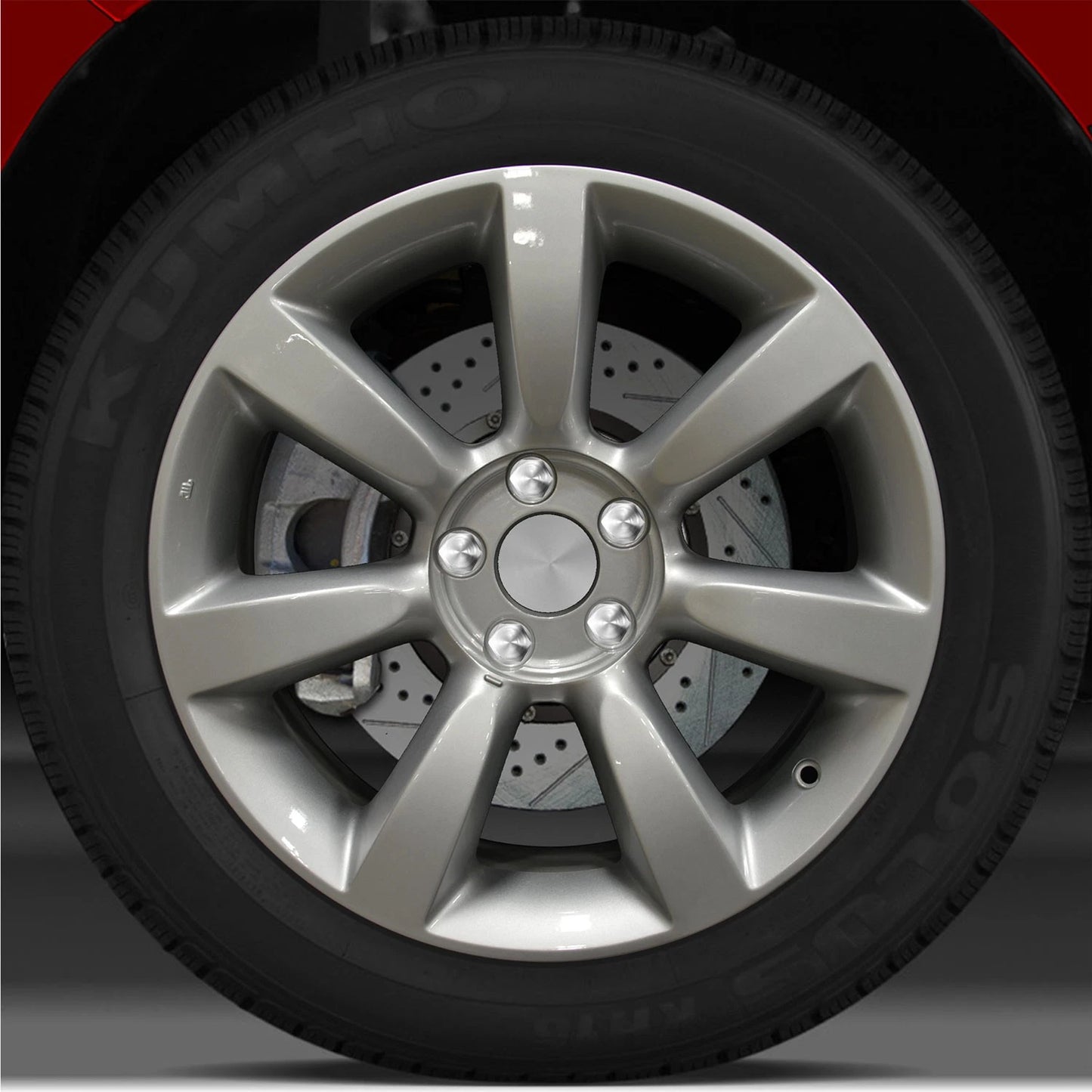 18x8 Factory Wheel (Bright Fine Silver) For 2005-2006 Infiniti Q45