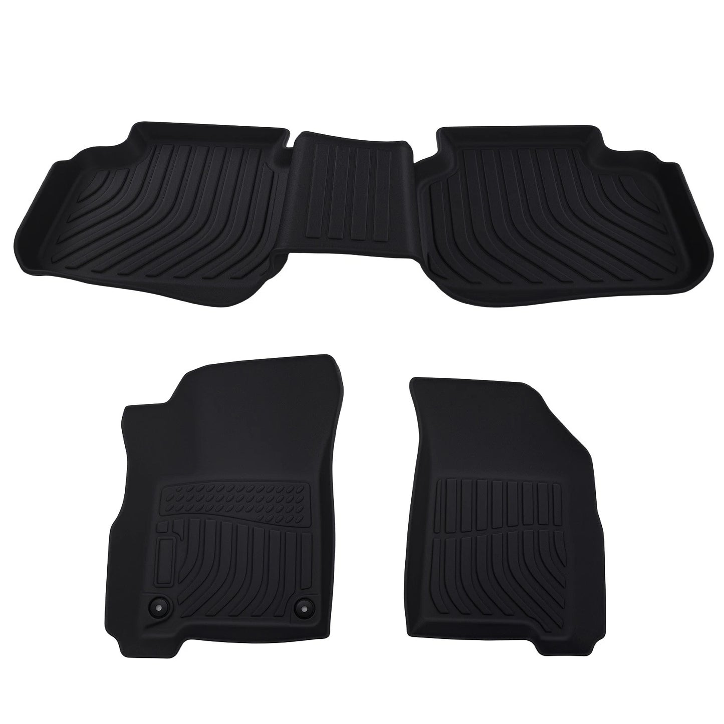 All-Weather Floor Mats for Dodge Journey (2011–2020) TPE Rubber Waterproof