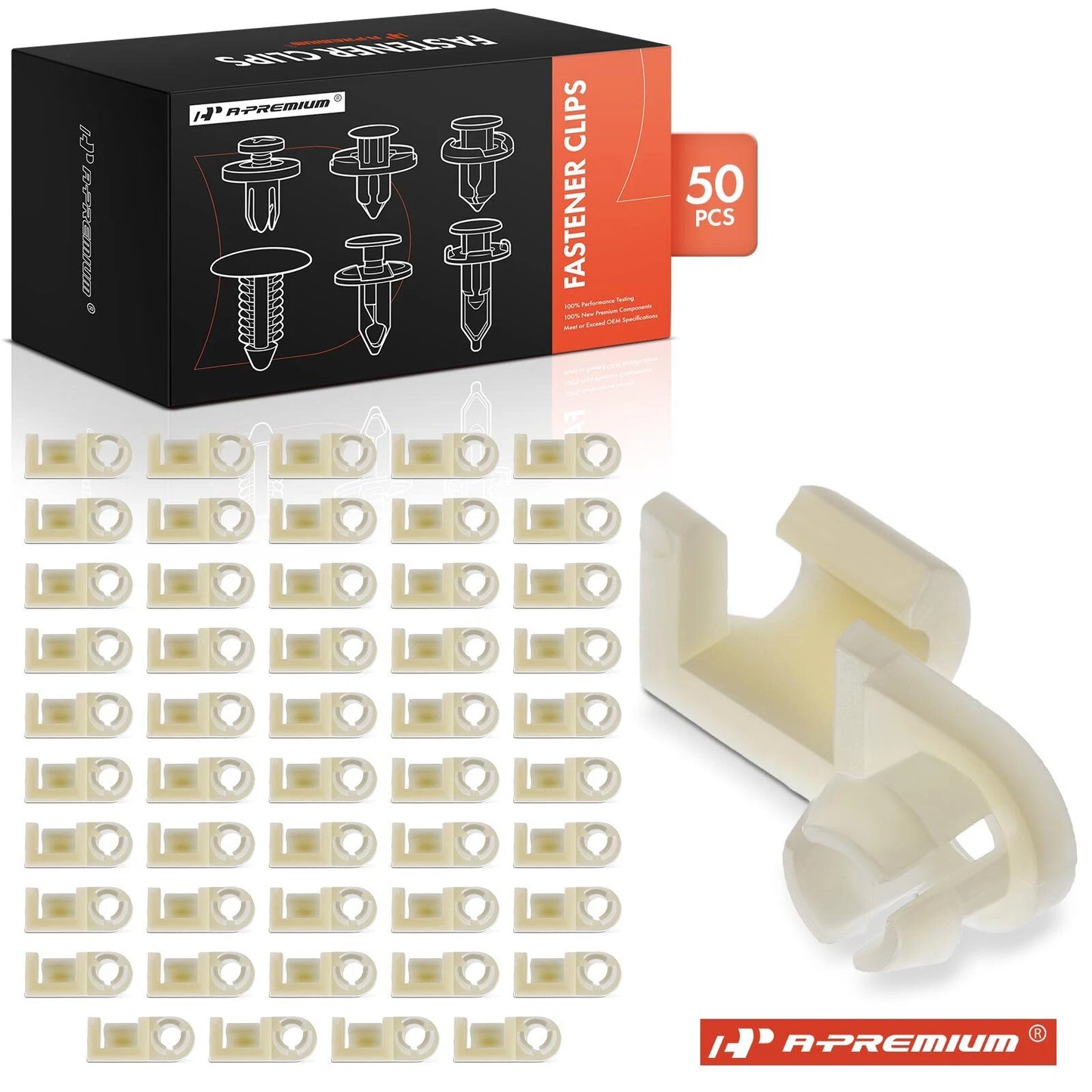 50Pcs Tailgate Handle Rod Clips for Chevy GMC C/K 1500 2500 3500 (1988–1998)