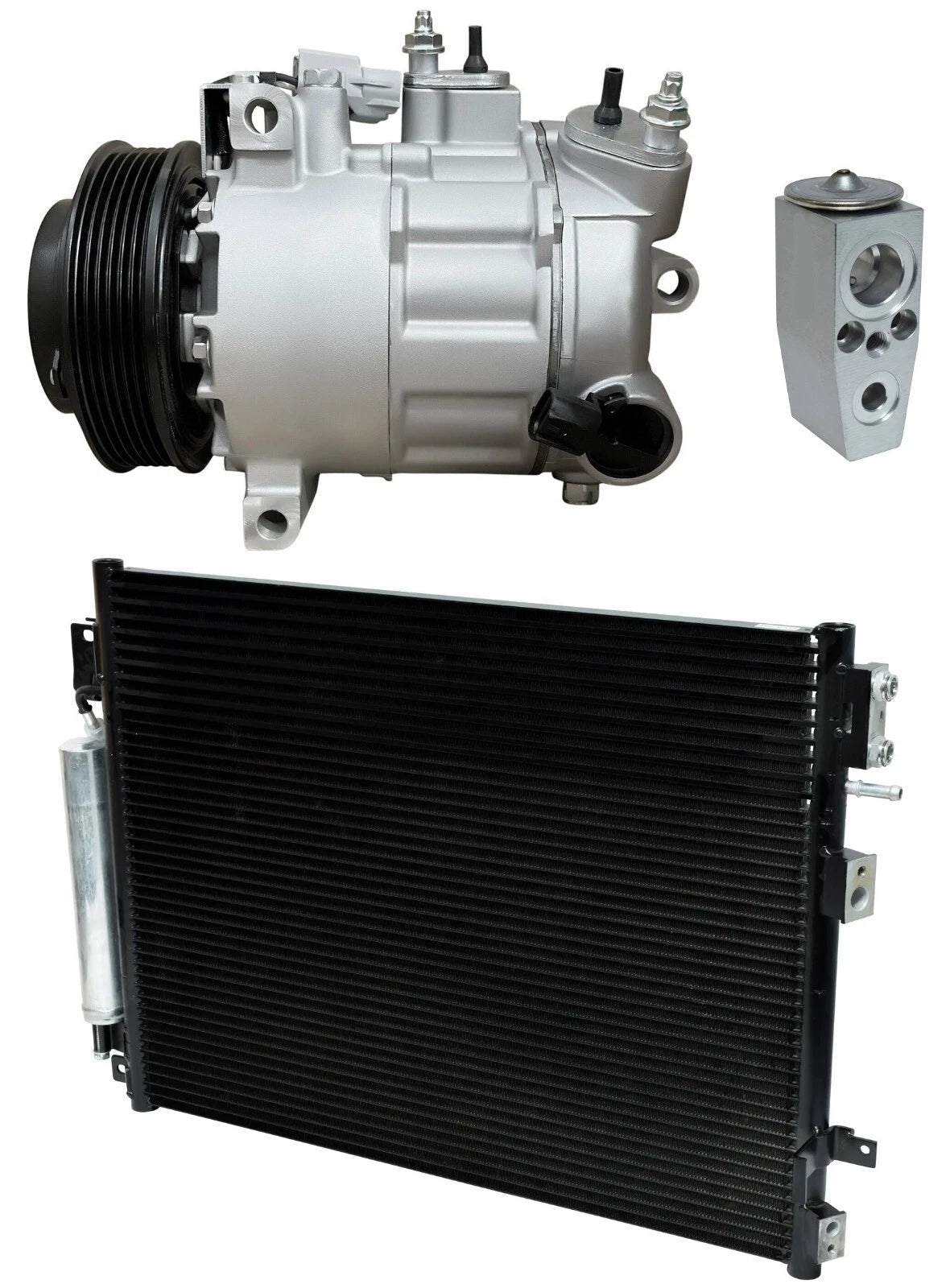 AC Compressor Kit With Condenser for Dodge Challenger 3.6L (2020–2023)