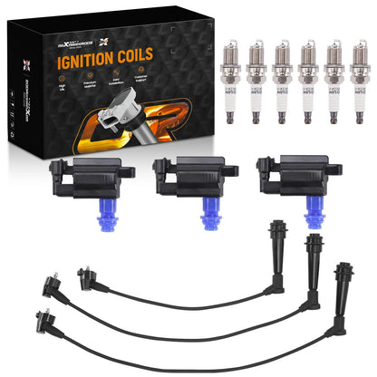 Ignition Coil, Spark Plug & Wire Set for Lexus IS300 (2001–2005)