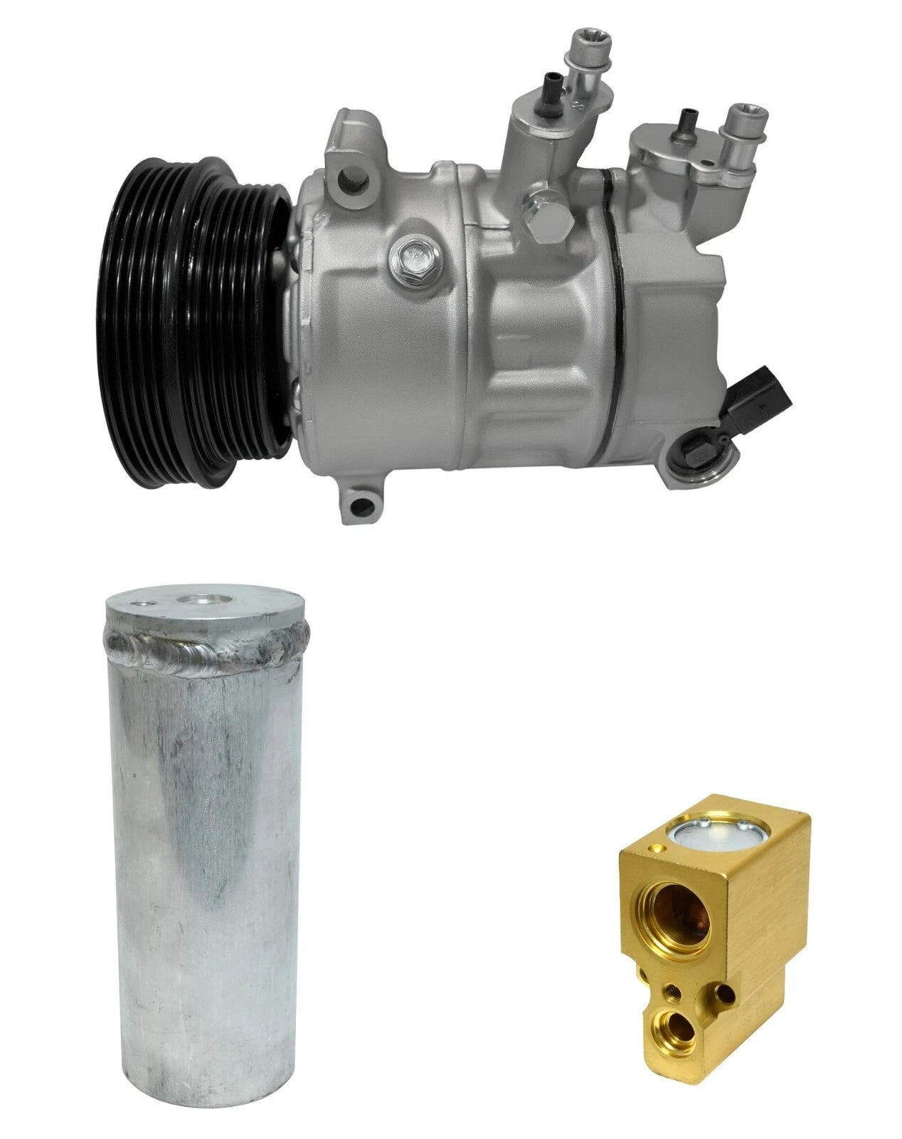 A/C Compressor Kit Replacement for Volkswagen Beetle 2.5L (2010–2011)