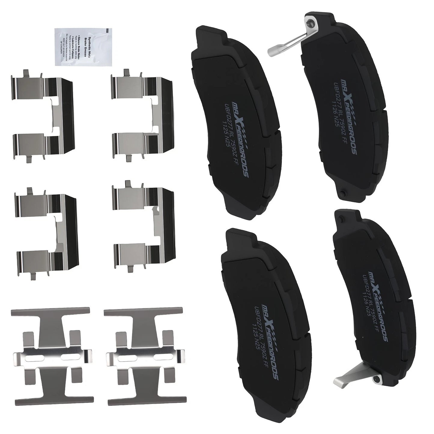 Front Ceramic Brake Pads for Isuzu Oasis and Acura CL Integra (1996–2001)