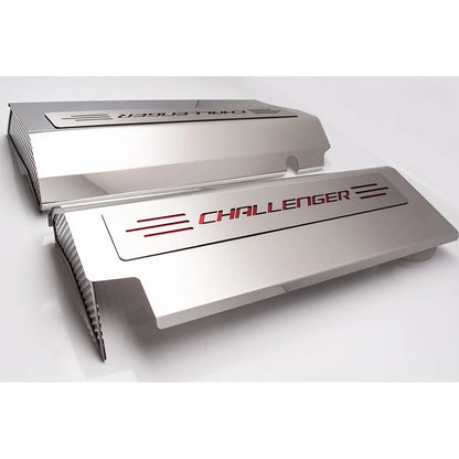 Fuel Rail Covers with White LED for Dodge Challenger SRT8 (2008–2010)