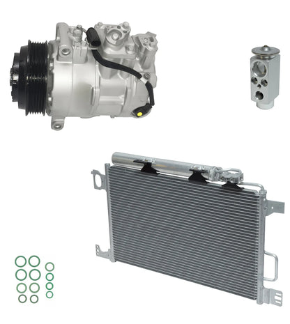 AC Compressor Kit With Condenser for Mercedes C55 AMG (2005–2006)