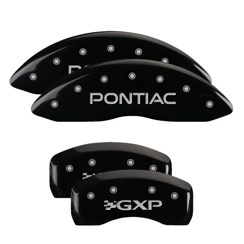 Caliper Covers Black GXP Replacement for 2004–2005 Pontiac Bonneville GXP