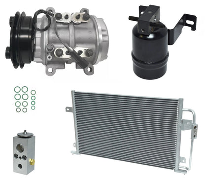 AC Compressor Kit with Condenser for Chrysler Dynasty 2.5L (1990–1990)