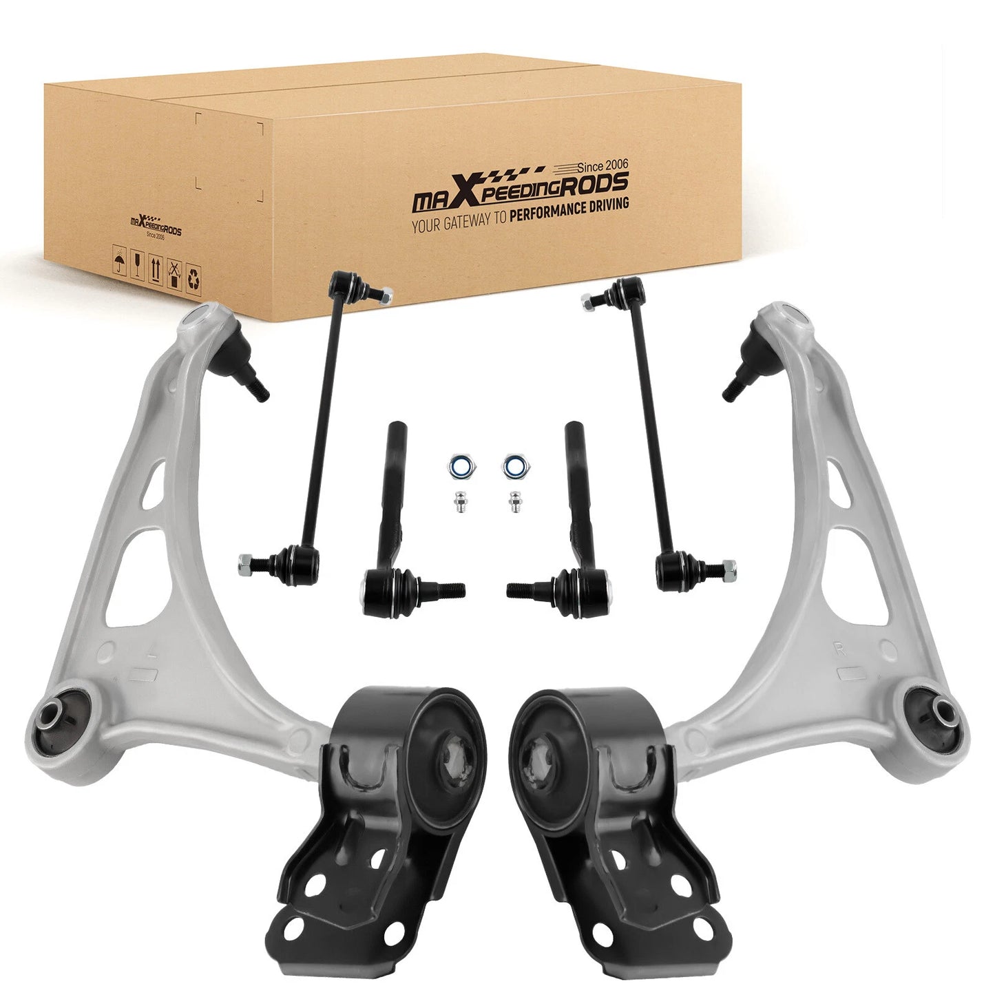 Front Control Arms and Tie Rods Kit for Acura MDX (2014–2020) and Pilot (2016–2021)