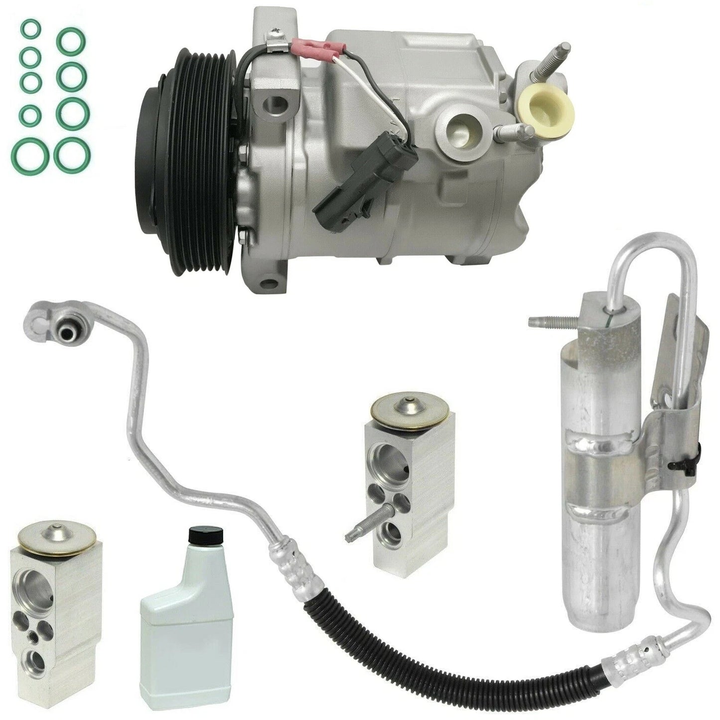 A C Compressor Kit Replacement with Rear for Dodge Journey (2010–2011)