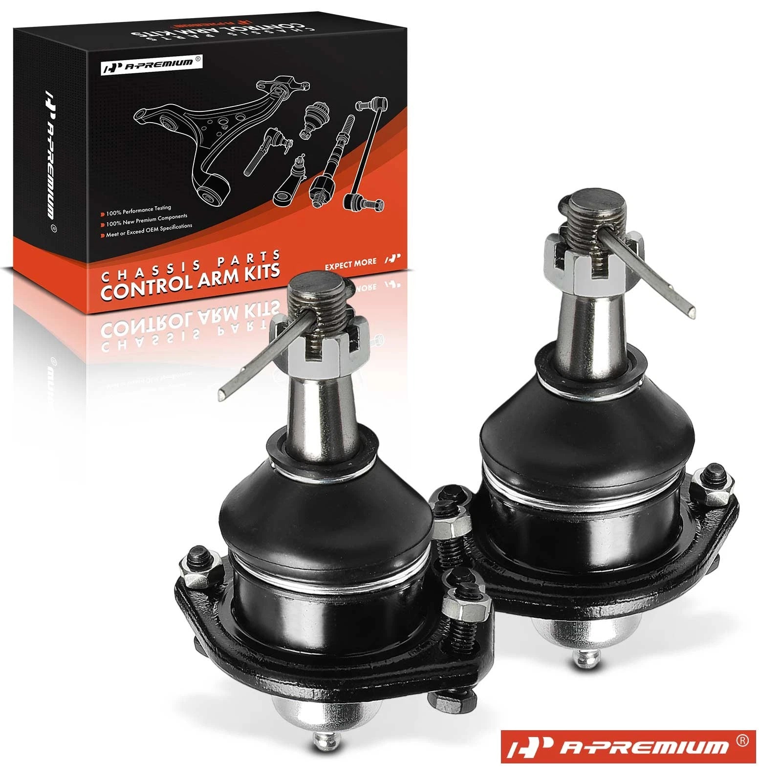 2X Front Upper Ball Joints for Buick LeSabre (1971–1985)
