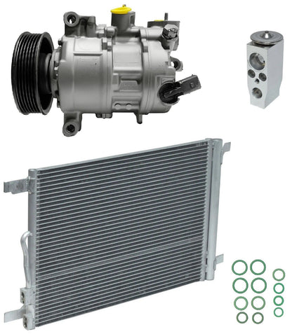 AC Compressor Kit With Condenser for Volkswagen Golf 1.4L (2019–2023)