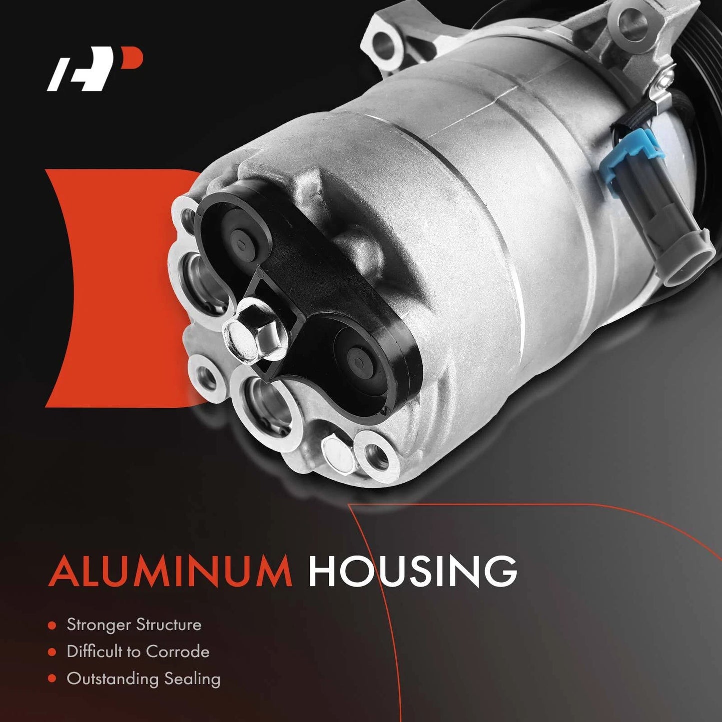 A/C Compressor with Clutch for Chevrolet Impala, Caprice, Camaro (1994–1996)