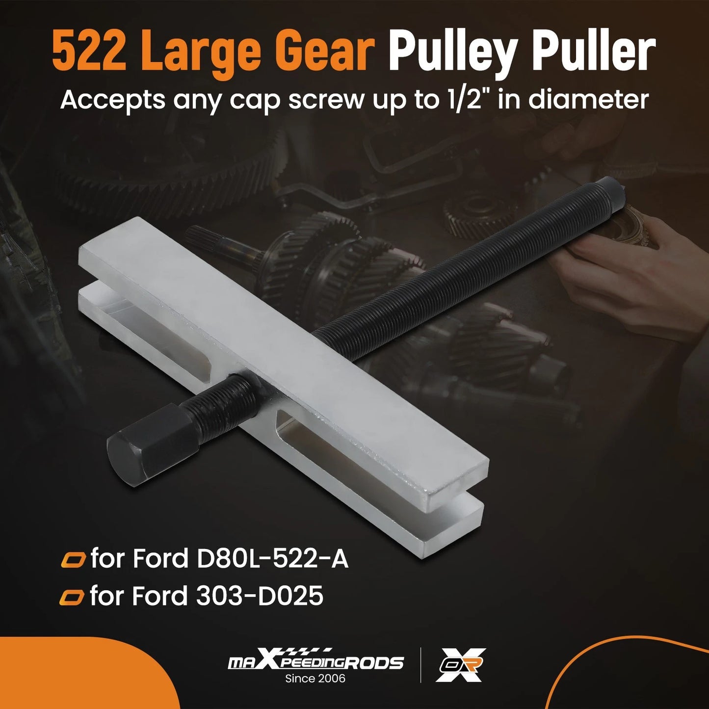 Large Gear and Pulley Puller for Ford (1968–1978)