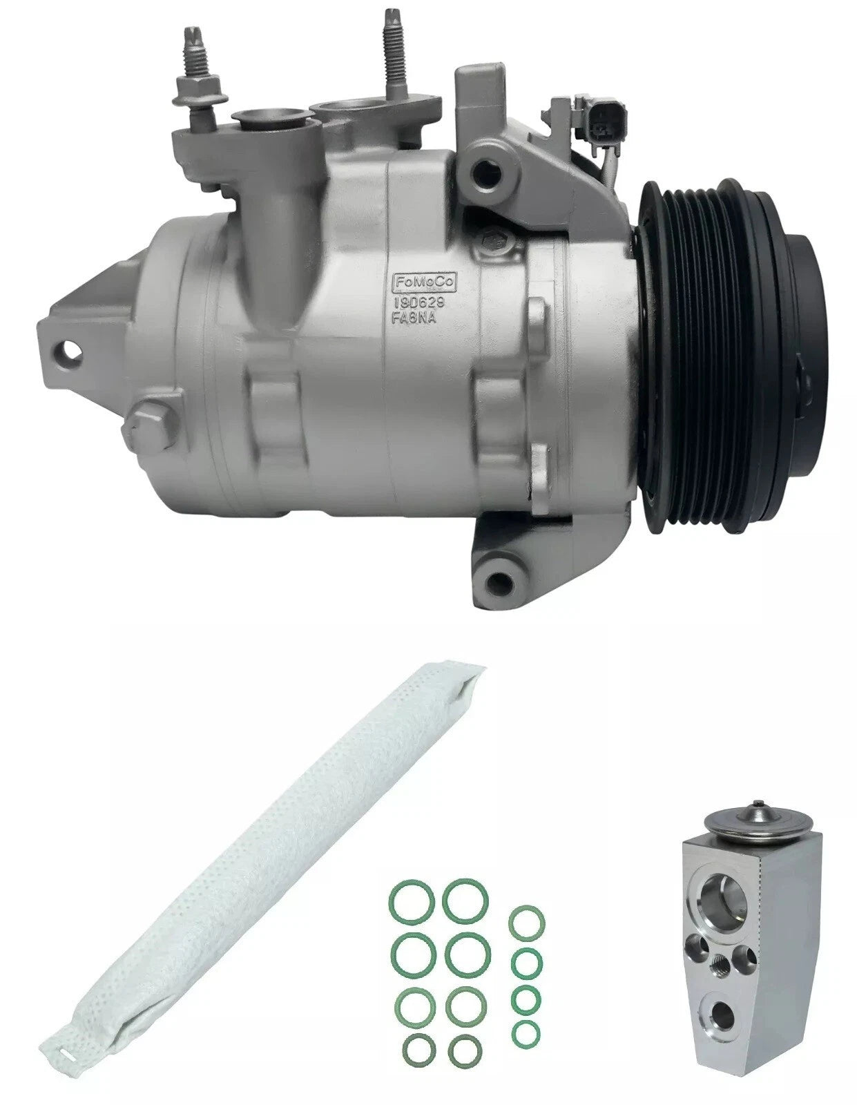 A C Compressor Kit Replacement for Ford F-150 2.7L Turbo (2017–2017)