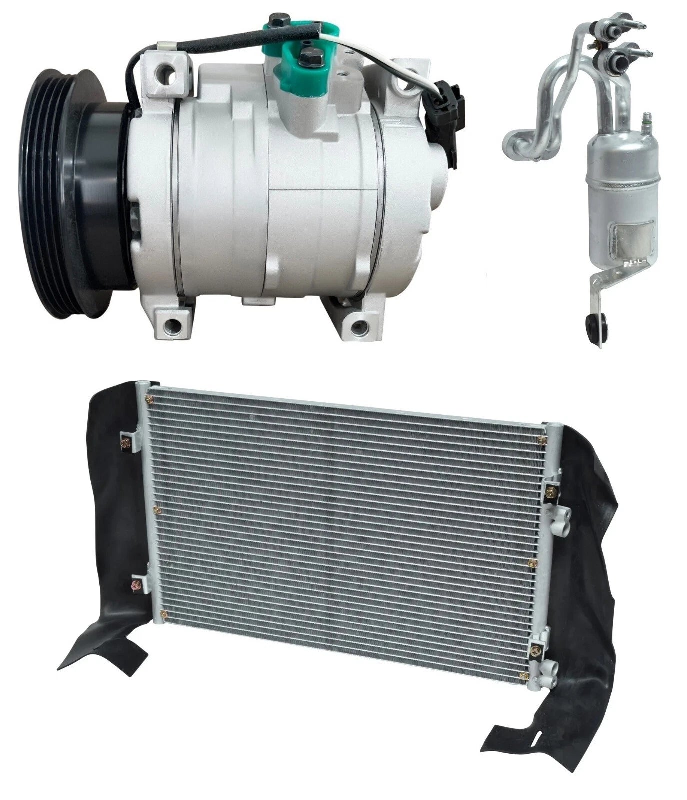 AC Compressor Kit With Condenser for Chrysler PT Cruiser 2.4L (2008)