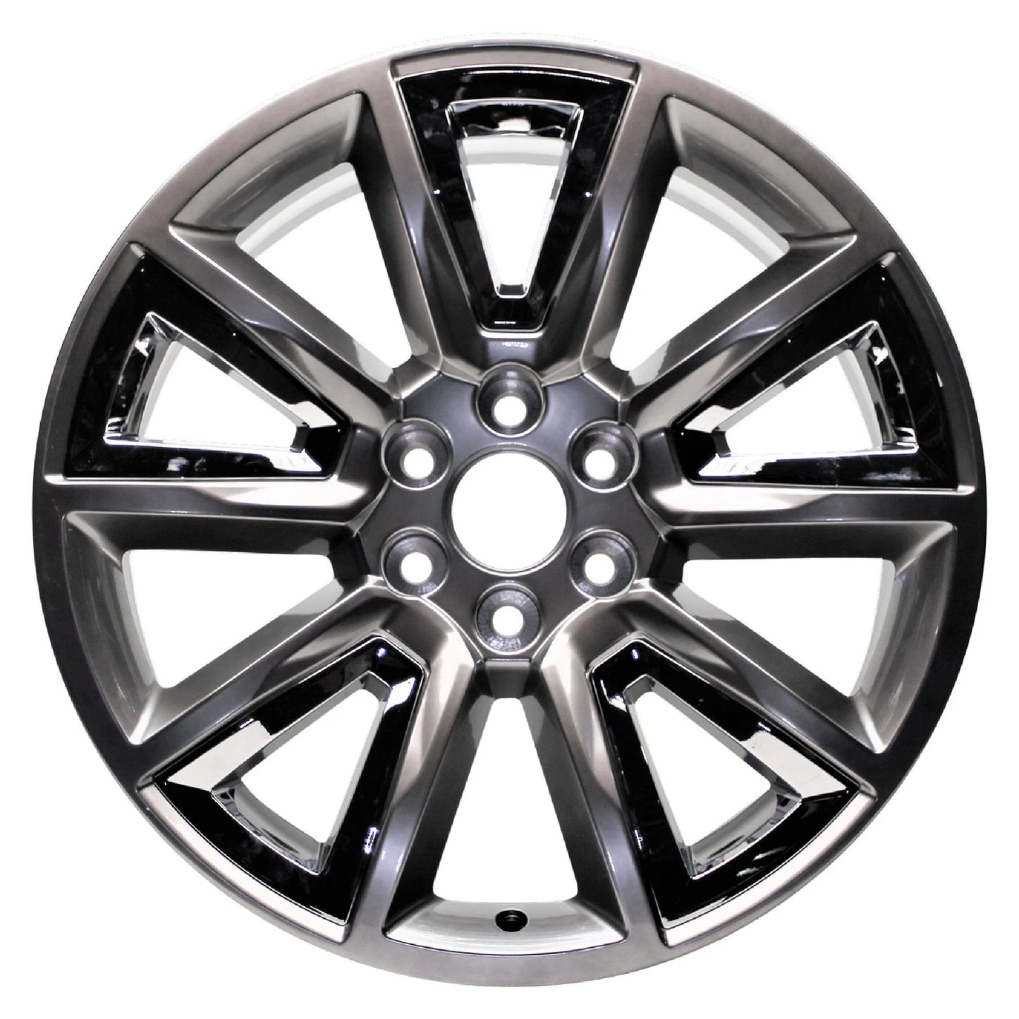 22" Med Hyper Silver Rim by JTE Wheels for 2015-2019 Suburban 1500 Series (22x9)