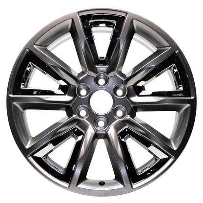 22" Med Hyper Silver Rim by JTE Wheels for 2015-2019 Suburban 1500 Series (22x9)