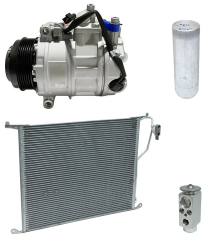 AC Compressor Kit With Condenser for Mercedes-Benz S500 5.0L (2000–2005)