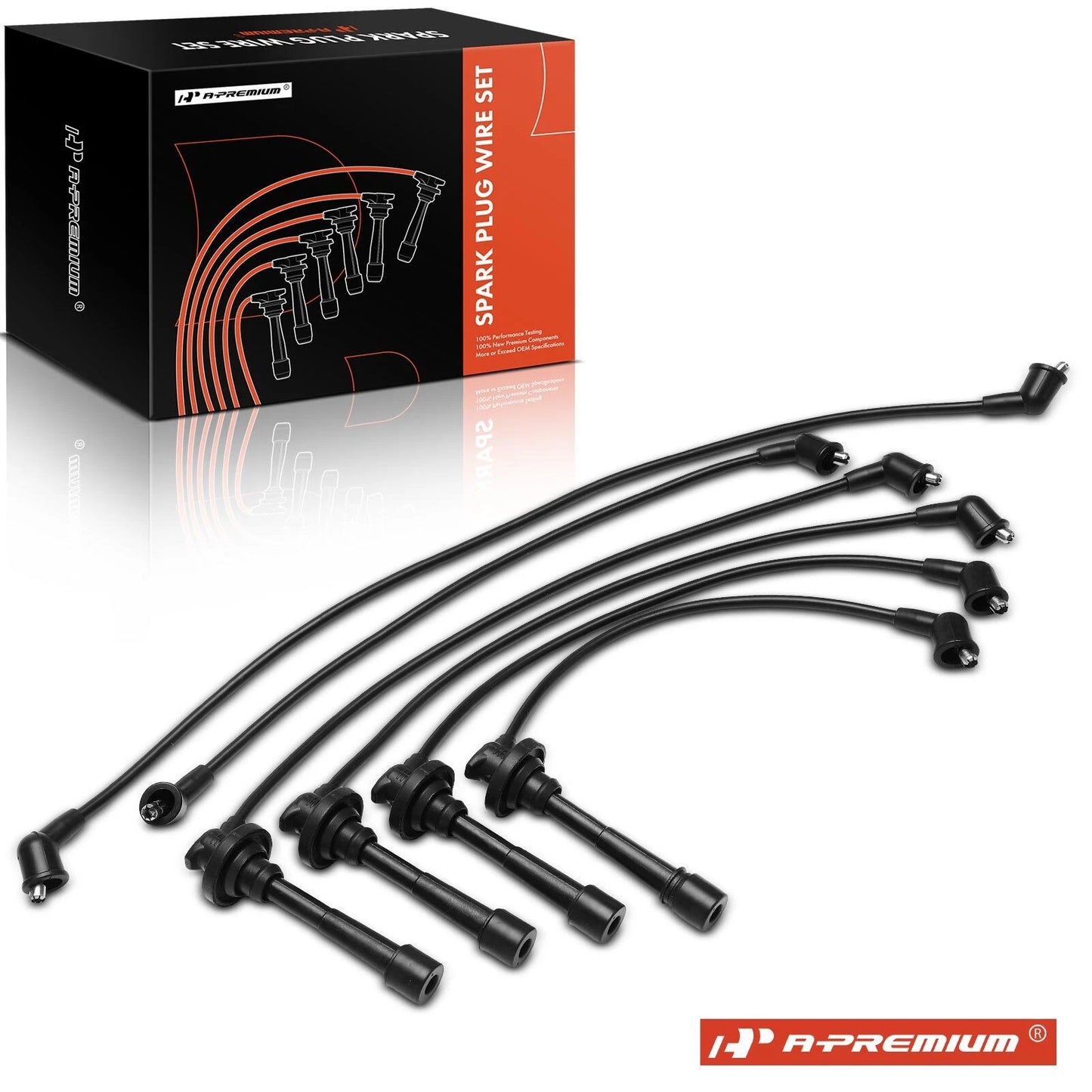 6x Spark Plug Wire Set for Toyota Corolla (1987–1989) MR2 Nova